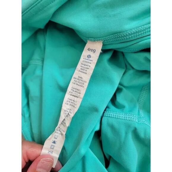 Lululemon Run Pace Setter Skirt Bali Breeze Rare Size 4 - Picture 5 of 8